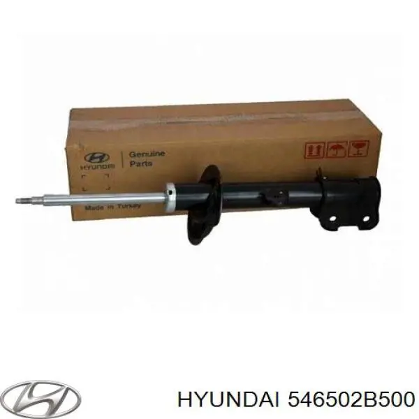 Амортизатор передній, лівий 546502B500 Hyundai/Kia