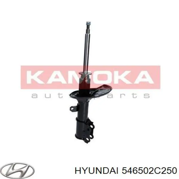 Амортизатор передней подвески левой Hyundai/Kia 546502C250 цена, от 52.13 USD