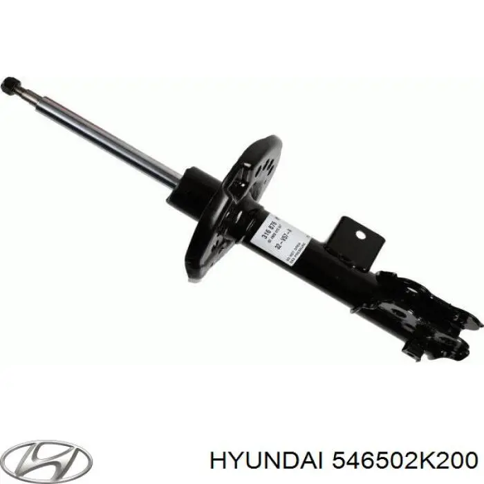 Амортизатор передний левый RS314695 Raiso