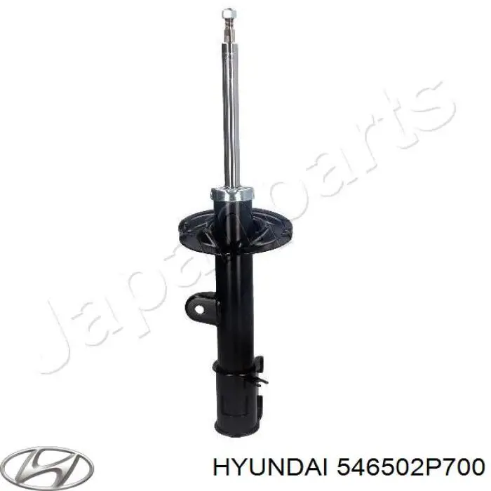 546502P700 Hyundai/Kia amortecedor dianteiro esquerdo