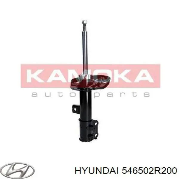 Амортизатор передней подвески левой Hyundai/Kia 546502R200 цена, от 47.52 USD