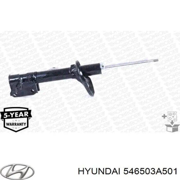 Амортизатор передний левый 546503A501 Hyundai/Kia