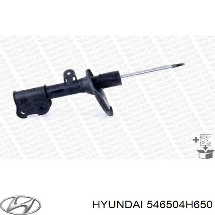 Amortiguador delantero izquierdo 546504H650 Hyundai/Kia