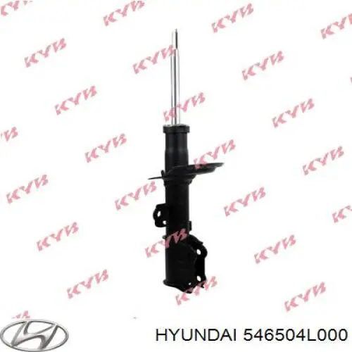 546504L000 Hyundai/Kia амортизатор передний левый