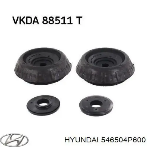 Купить 546504P600 Hyundai/Kia Амортизатор подвески передний левый