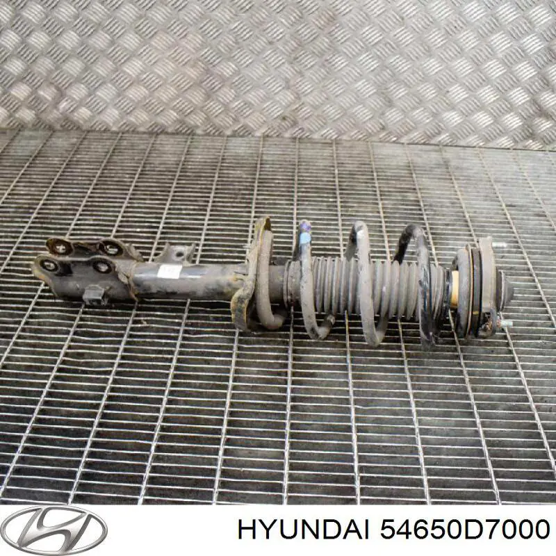 54650D7000 Hyundai/Kia amortecedor dianteiro esquerdo