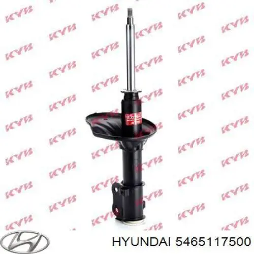 Амортизатор передний левый S5465117500 Hyundai/Kia