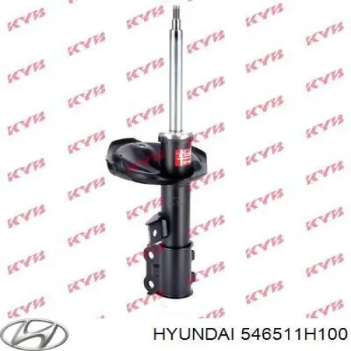 Амортизатор передней подвески левой Hyundai/Kia 546511H100 цена, от 36.47 USD