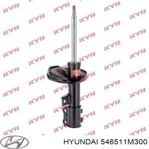 Амортизатор передний левый 546511M300 Hyundai/Kia