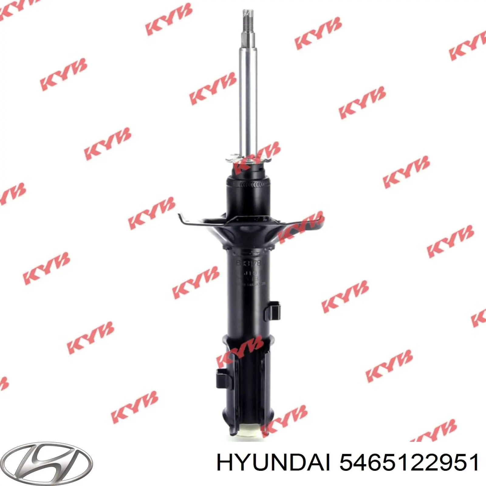 Амортизатор передний левый 5465122951 Hyundai/Kia
