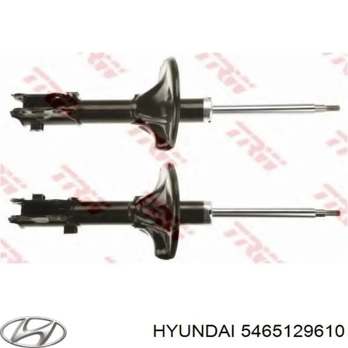 Стойка передняя левая Hyundai/Kia 5465129610