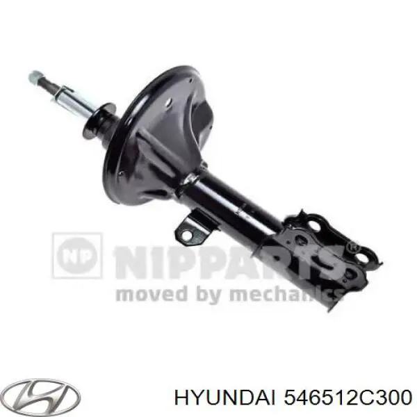 54651-2C300 Hyundai/Kia amortecedor dianteiro esquerdo
