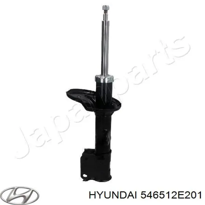 Стойка передняя левая Hyundai/Kia 546512E201