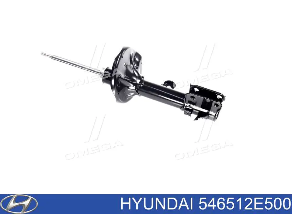 546512E500 Hyundai/Kia amortecedor dianteiro esquerdo