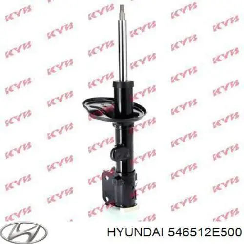 Стойка передняя левая Hyundai/Kia 546512E500