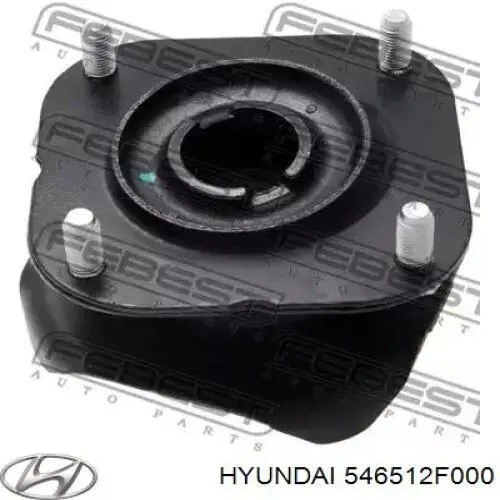 546512F000 Hyundai/Kia amortecedor dianteiro esquerdo