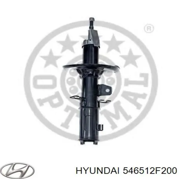 Амортизатор передний левый 546512F200 Hyundai/Kia