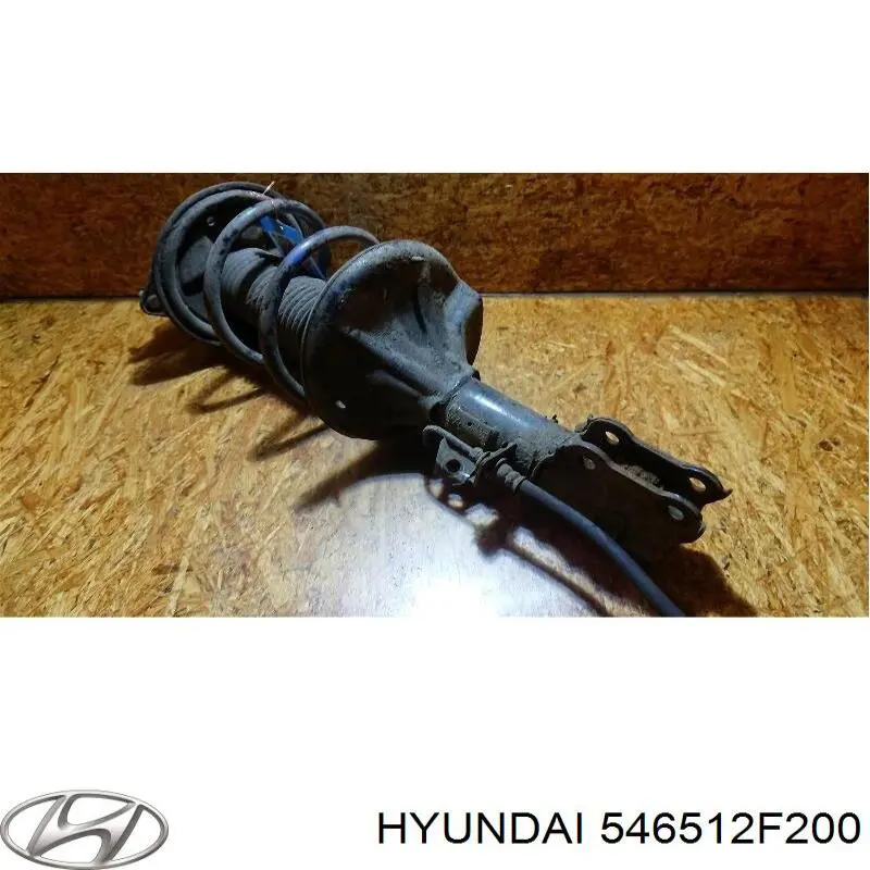 Стойка передняя левая Hyundai/Kia 546512F200