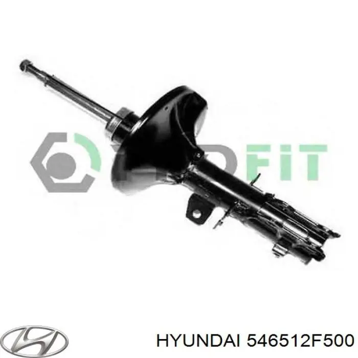 Амортизатор передней подвески левой Hyundai/Kia 546512F500 цена, от 50.68 USD