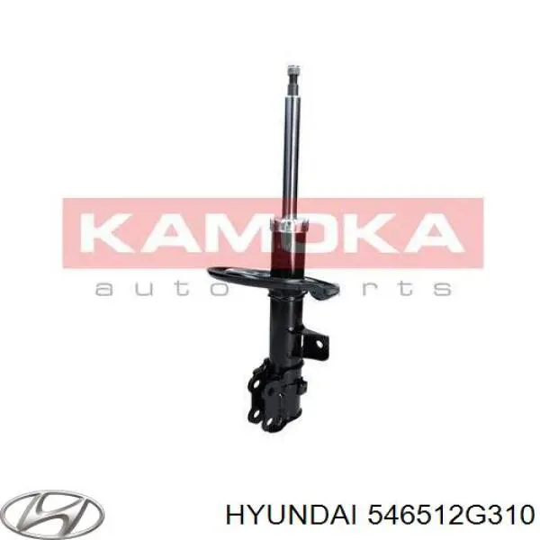 Амортизатор передней подвески левой Hyundai/Kia S546512G310 цена, от 61.02 USD