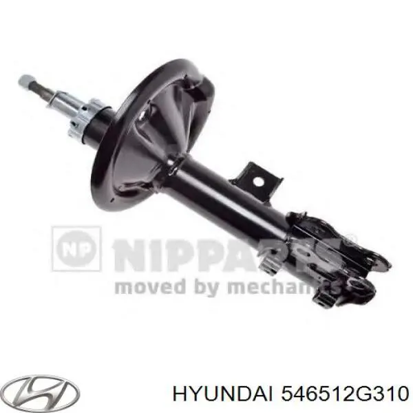 546512G310 Hyundai/Kia amortecedor dianteiro esquerdo