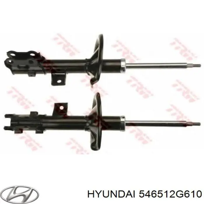 Амортизатор передней подвески левой Hyundai/Kia 546512G610 цена, от 131.41 USD