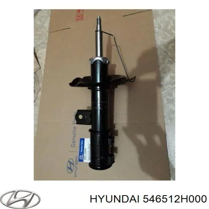 546512H000 Hyundai/Kia amortecedor dianteiro esquerdo