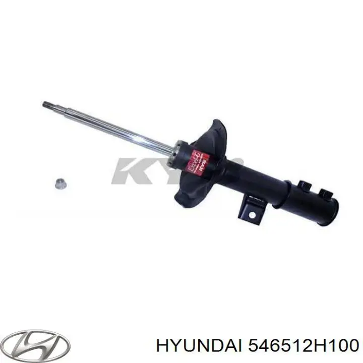 Амортизатор передний левый 546512H100 Hyundai/Kia