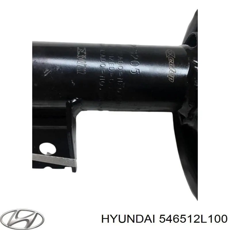 546512L100 Hyundai/Kia амортизатор передний левый