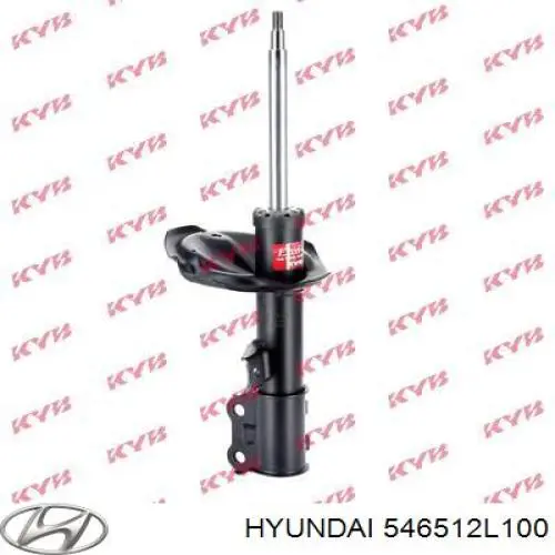 Амортизатор передней подвески левой Hyundai/Kia 546512L100 цена, от 57.14 USD