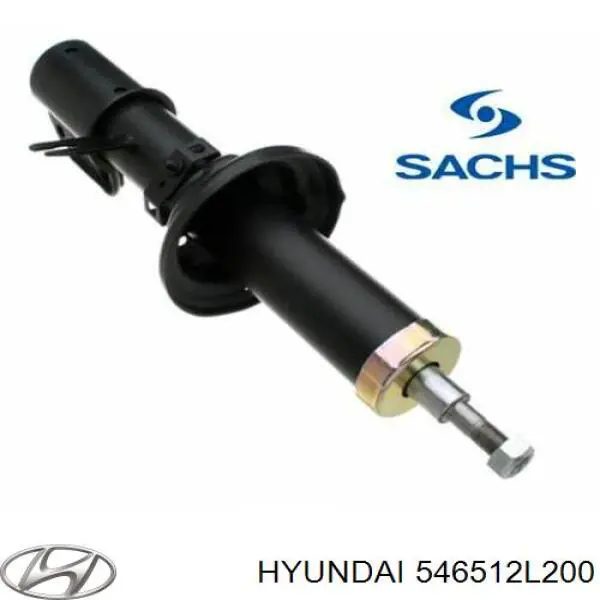 Амортизатор передний левый 546512L200 Hyundai/Kia
