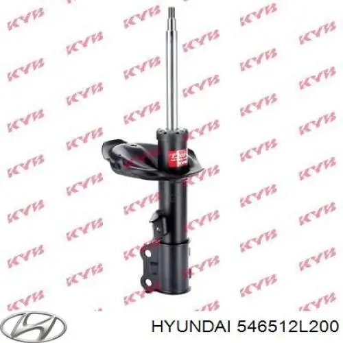 546512L200 Hyundai/Kia амортизатор передний левый