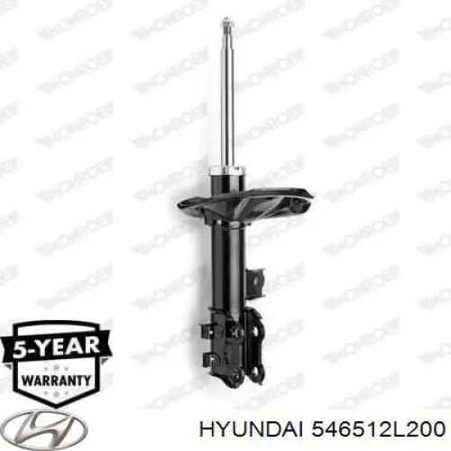 Купить 546512L200 Hyundai/Kia Амортизатор подвески передний левый