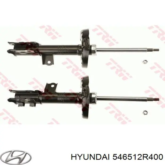 Амортизатор передней подвески левой Hyundai/Kia 546512R400 цена, от 53.53 USD