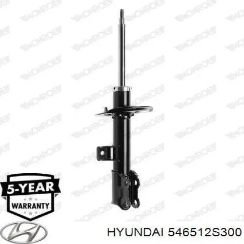 Купить 546512S300 Hyundai/Kia Амортизатор подвески передний левый