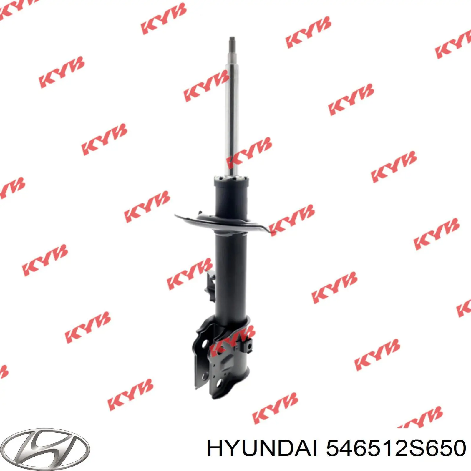 Амортизатор передний левый 546512S650 Hyundai/Kia