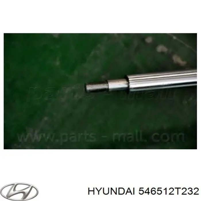 546512T232 Hyundai/Kia amortecedor dianteiro esquerdo
