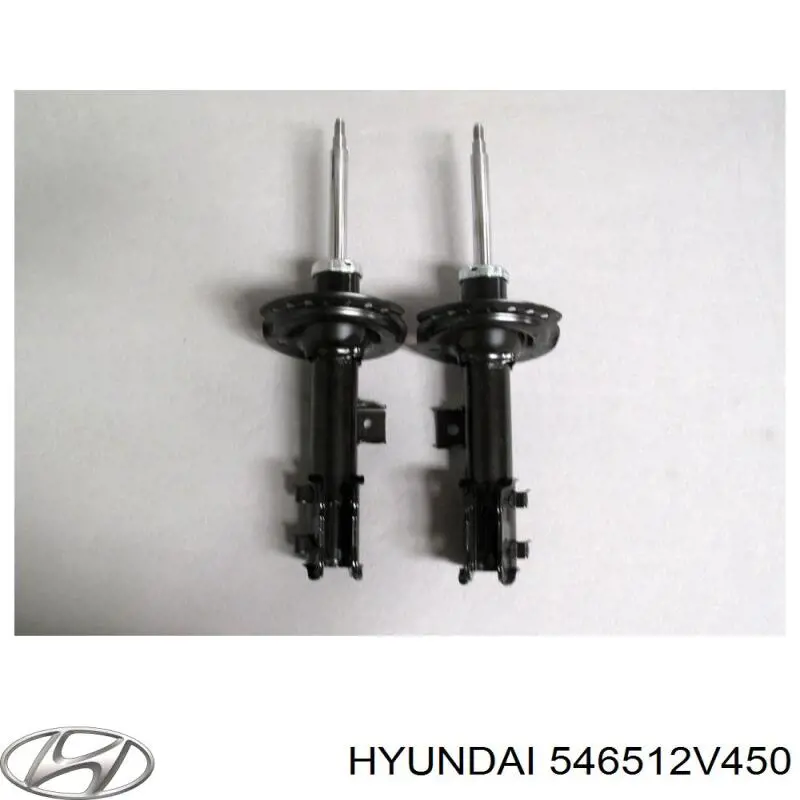 546512V262 Hyundai/Kia amortecedor dianteiro esquerdo