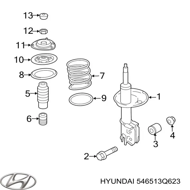  546513Q623 Hyundai/Kia