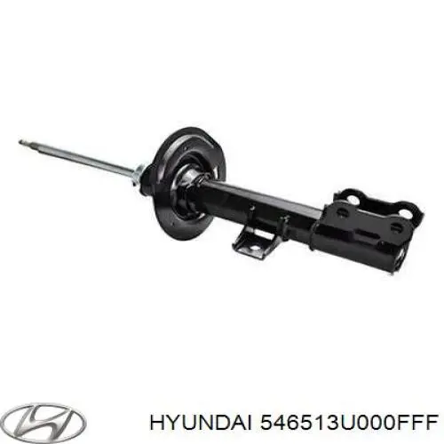 Амортизатор передней подвески левой Hyundai/Kia 546513U000FFF цена, от 47.18 USD