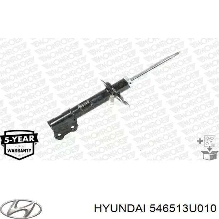 Амортизатор передней подвески левой Hyundai/Kia 546513U010 цена, от 25.34 USD