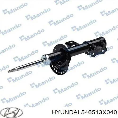 Амортизатор передней подвески левой Hyundai/Kia 546513X040 цена, от 74.88 USD