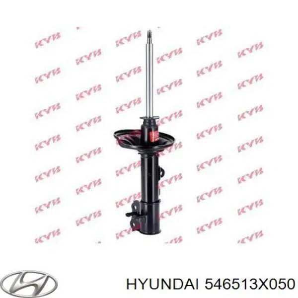 Amortiguador delantero izquierdo 546513X050 Hyundai/Kia