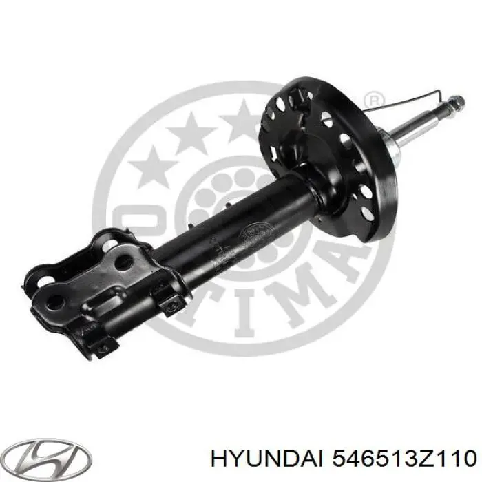 546513Z110 Hyundai/Kia амортизатор передний левый