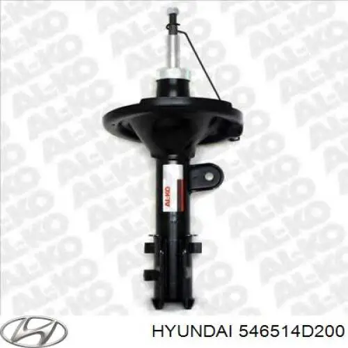 546514D200 Hyundai/Kia амортизатор передний левый