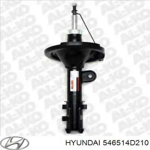 Амортизатор передней подвески левой Hyundai/Kia 546514D210 цена, от 49.29 USD