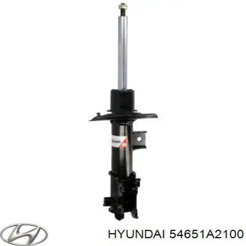54651A2100 Hyundai/Kia amortecedor dianteiro esquerdo