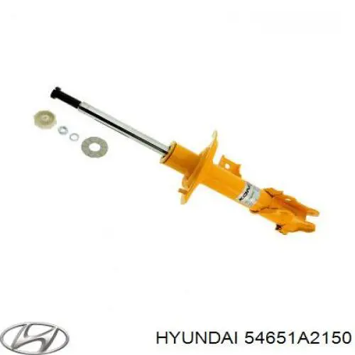 54651A2150 Hyundai/Kia amortecedor dianteiro esquerdo