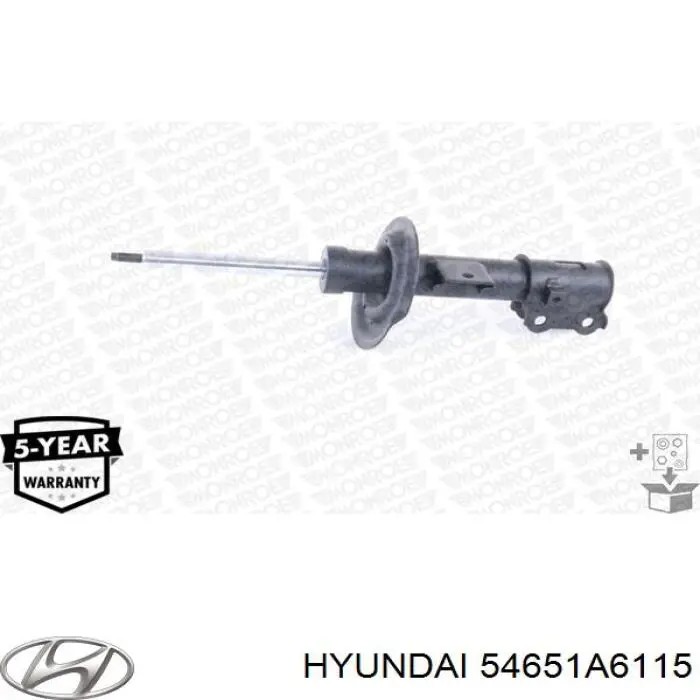 54651A6115 Hyundai/Kia амортизатор передний левый