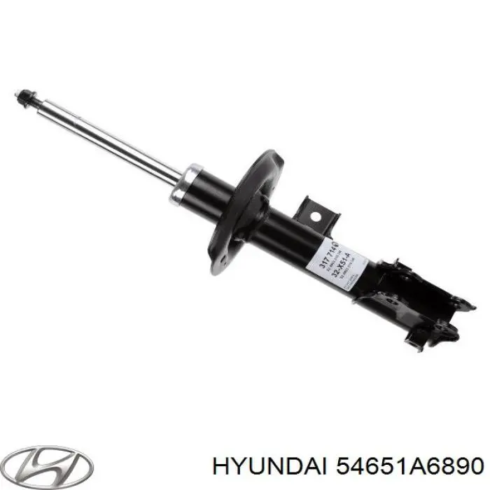 Amortiguador delantero izquierdo 54651A6890 Hyundai/Kia